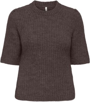 ONLSHINE SS PUFF O-NECK CC KNT