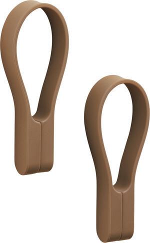 Håndklestropp Loop magnet 2 stk. Terracotta