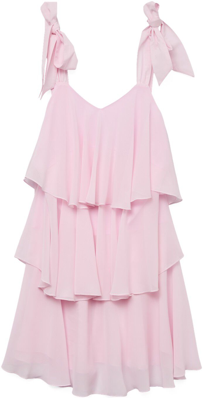 Vmfelicia Tiestrap Ruffle Short Dress Ex