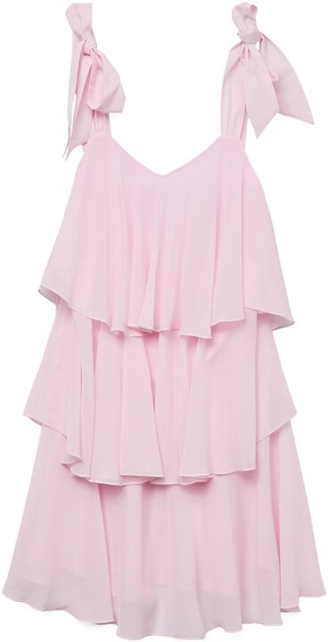 Vmfelicia Tiestrap Ruffle Short Dress Ex