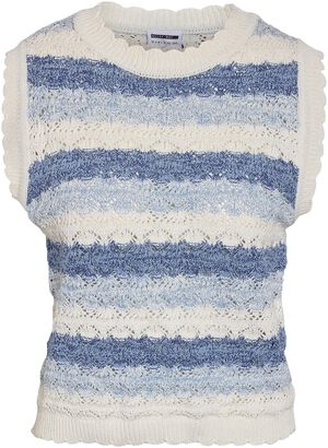 NMLAIKA S/L O-NECK KNIT TOP FWD