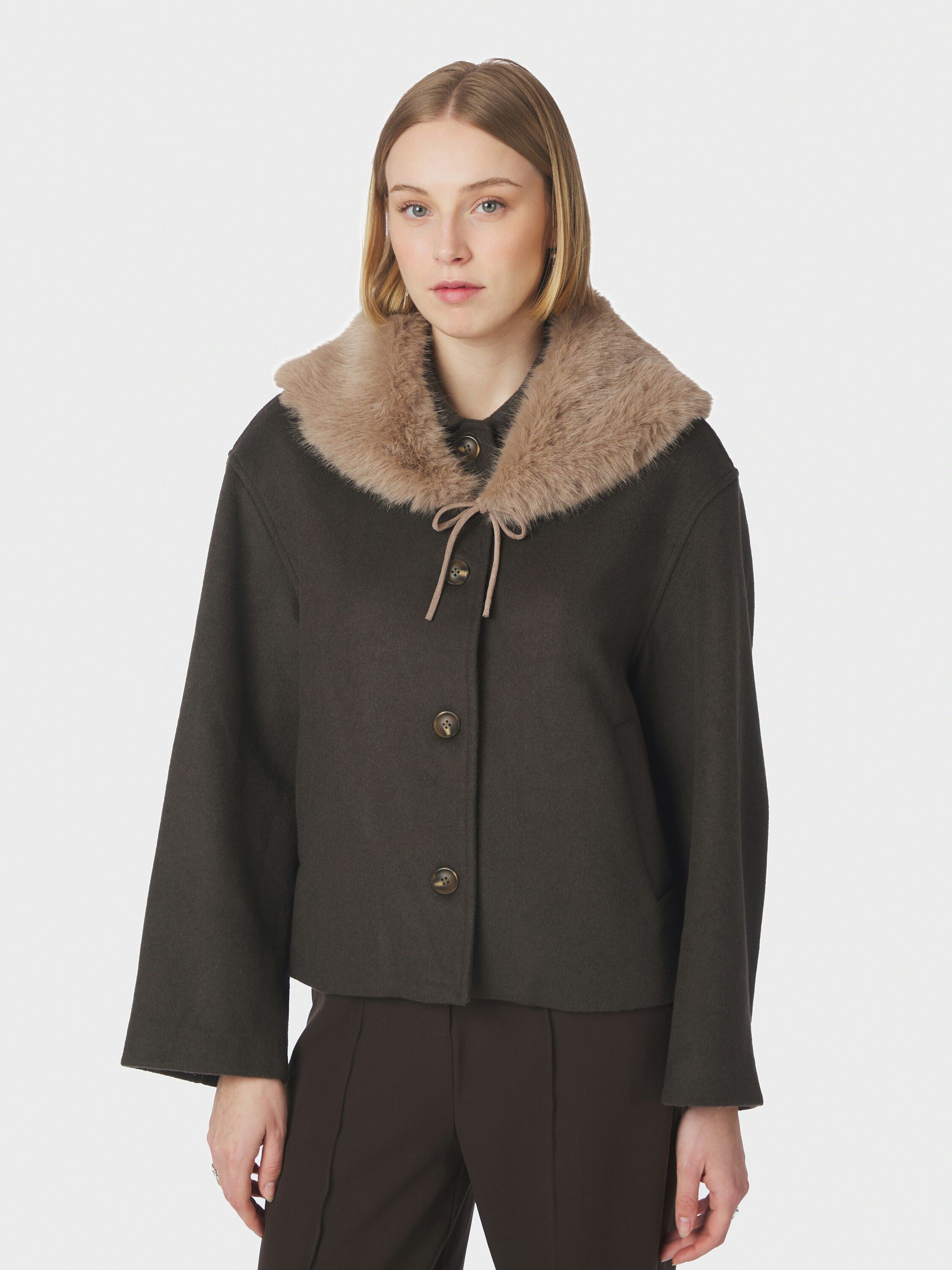 Hilinna Faux Fur Scarf