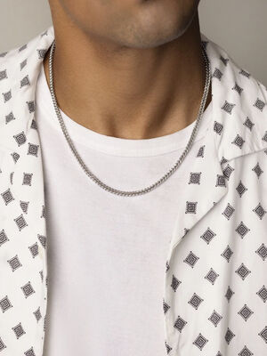 Men's Squared Stainless Steel Chain