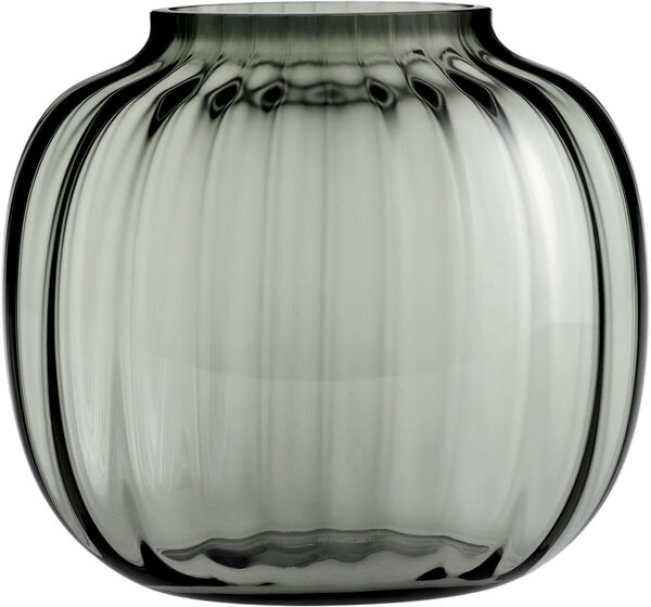 Primula Oval Vase smoke H17,5