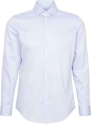 Performance shirt Slim Long sleeve Kent-Collar Structure