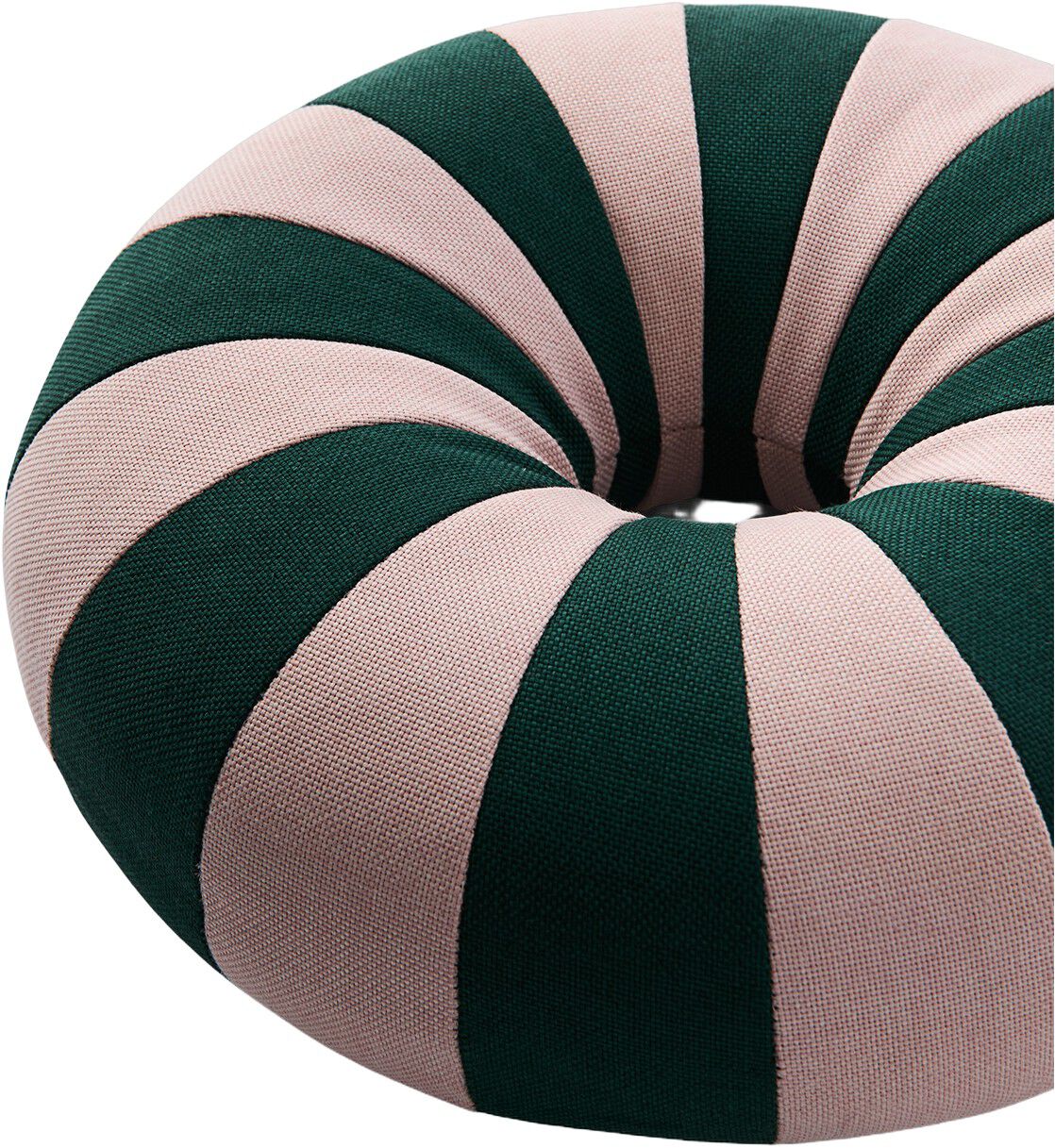 FLOAT PILLOW, DARK GREEN/ROSE