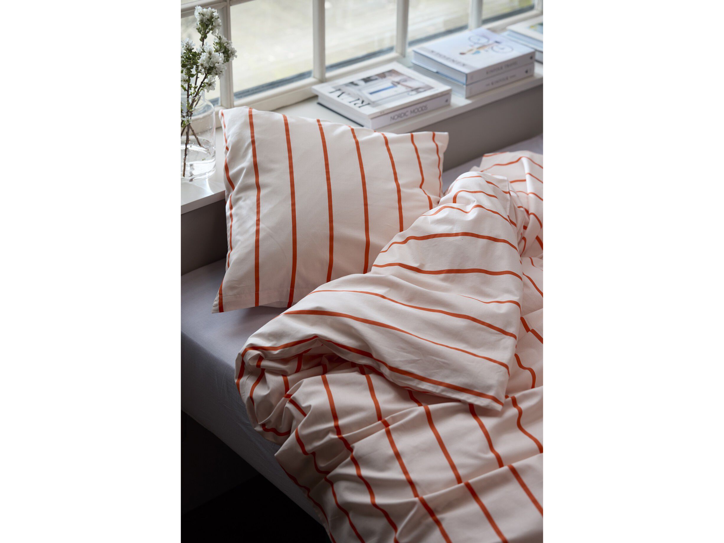 Sengesett 140x200 Echo Sky Blue