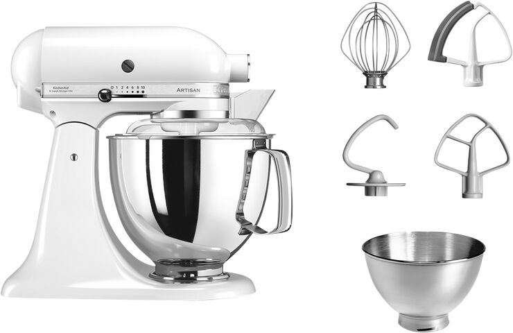 Artisan kjøkkenmaskin 4,8 l - inkl. ekstra tilbehør