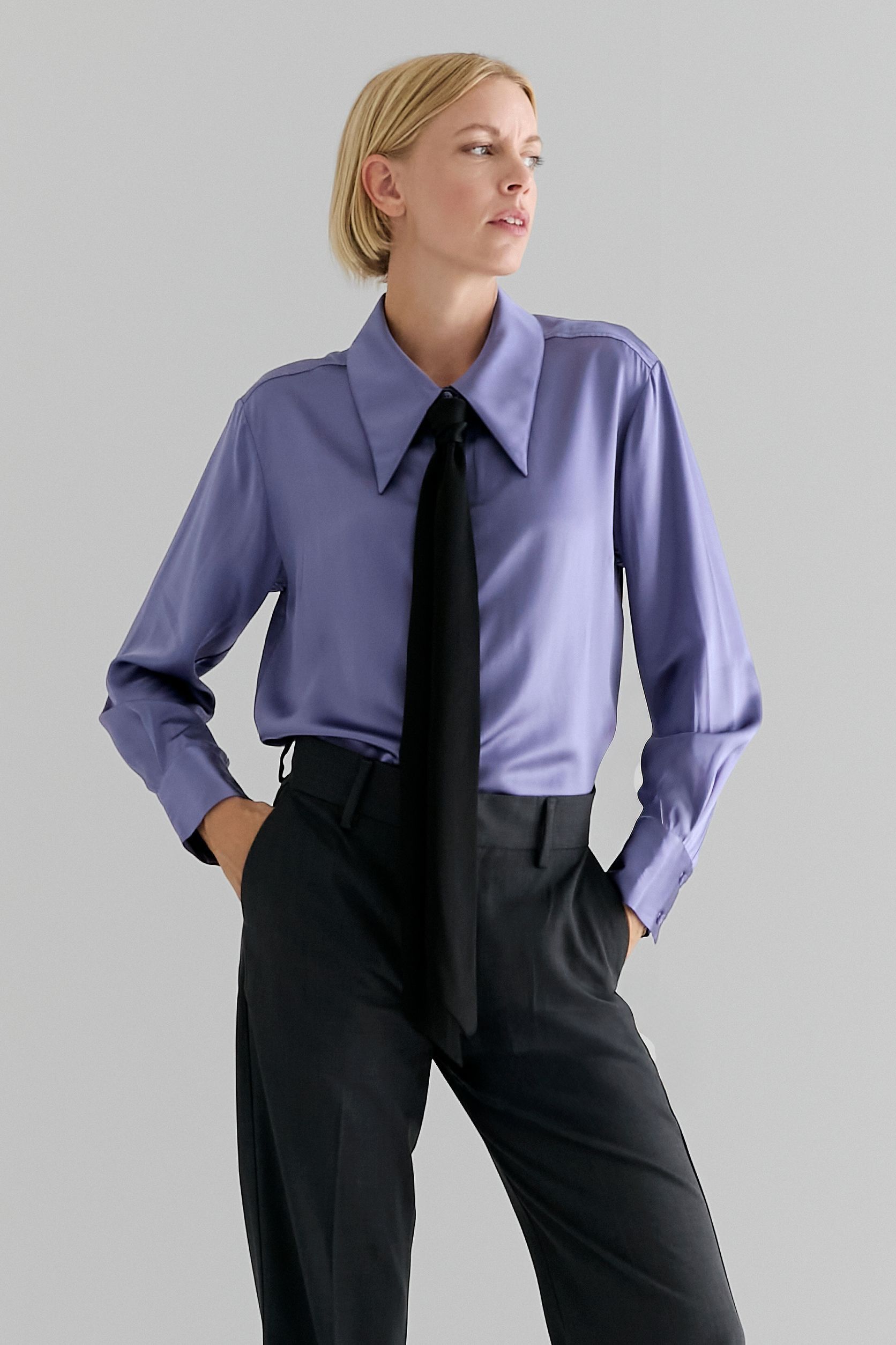 Hanna x MDNC Skjorte - 100% Silke