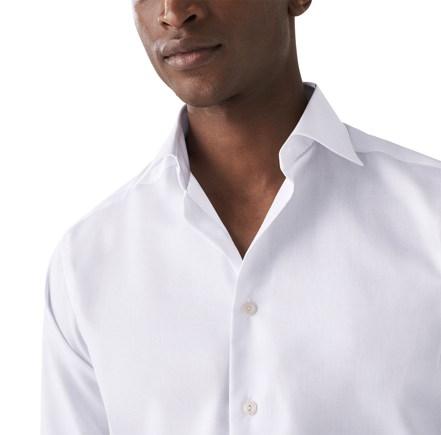 Super Slim Fit Light Blue Signature Twill Shirt