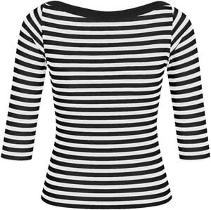 NMSTORMI 3/4 BOATNECK RIB TOP