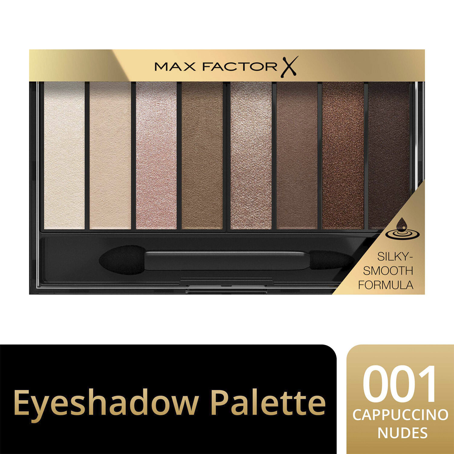 Max Factor Masterpiece Nude Palette, 01 Cappuccino Nudes, 6. 5 g