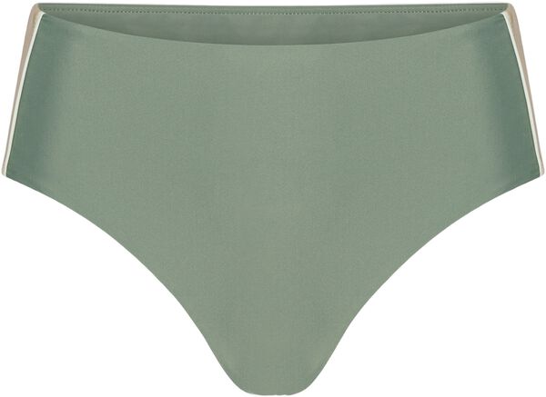 Ubud Colorblock high-waisted bikini bottom - Nero