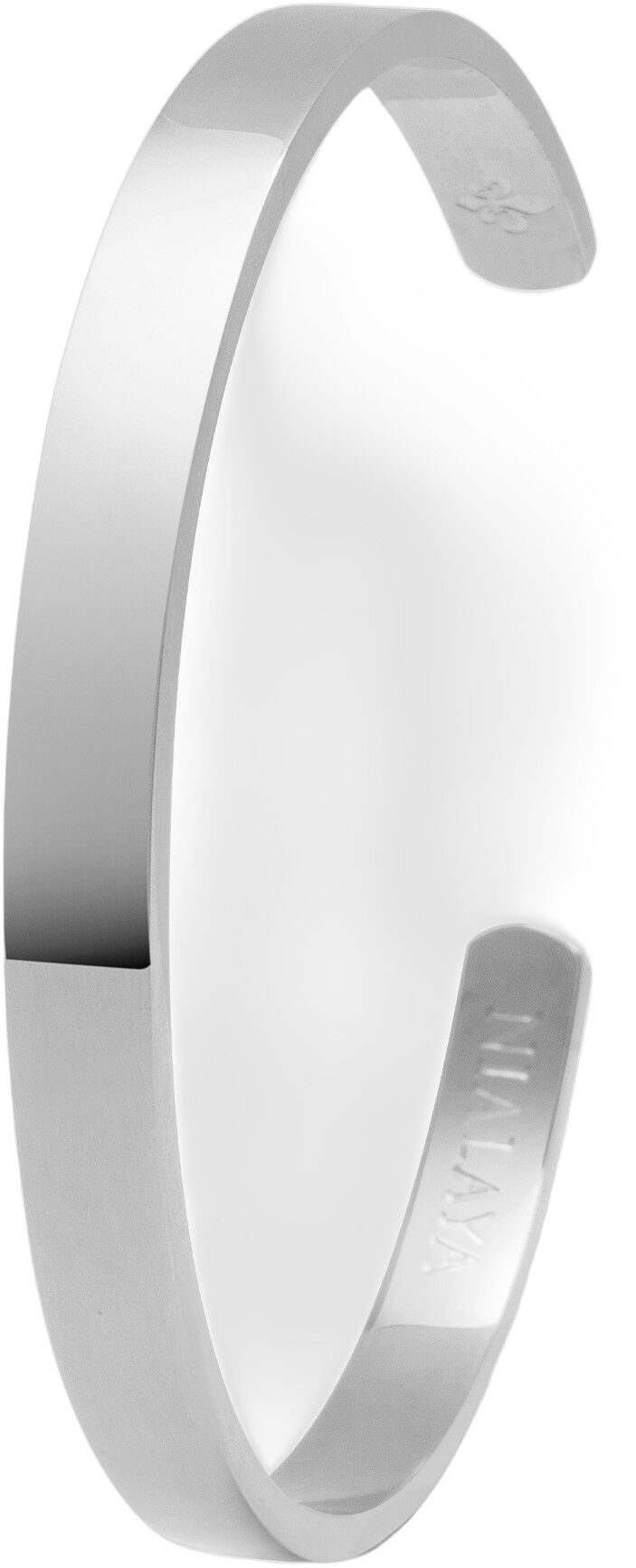 Men's Silver Open Cuff Bangle