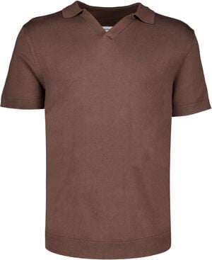 Ecovero S/S v-neck polo