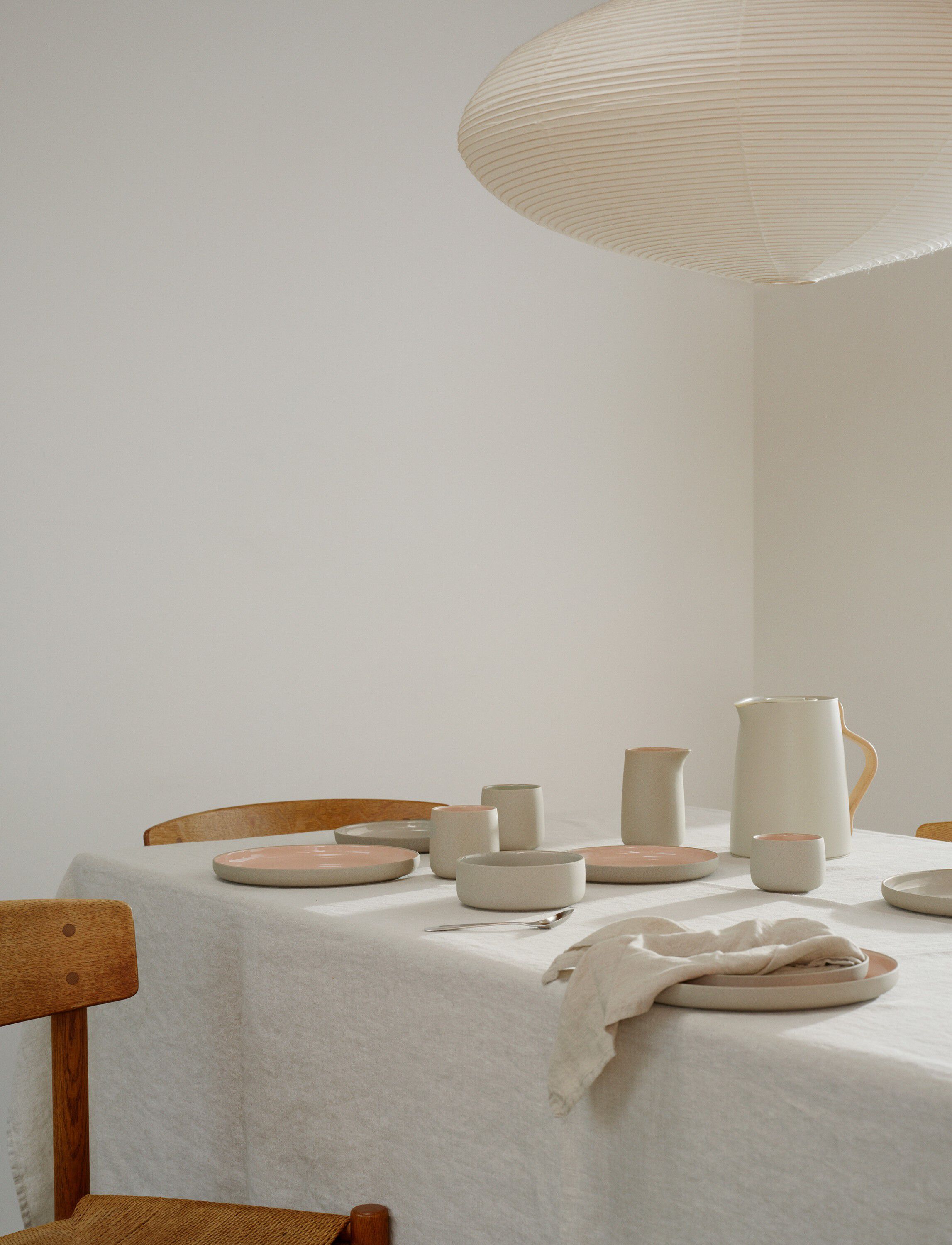 Emma asjett &Oslash; 24 cm 2 Stk rose