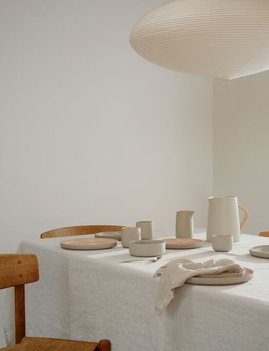 Emma asjett Ø 24 cm 2 Stk rose