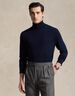 Washable Wool Turtleneck Sweater