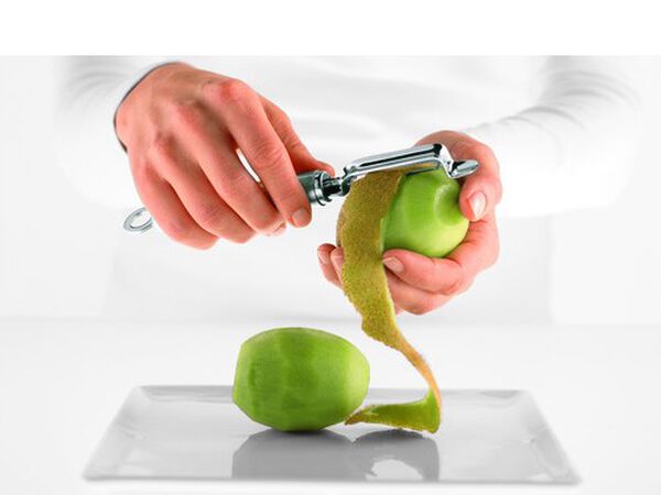 Tomatskreller/kiwiskreller 20 cm Stål