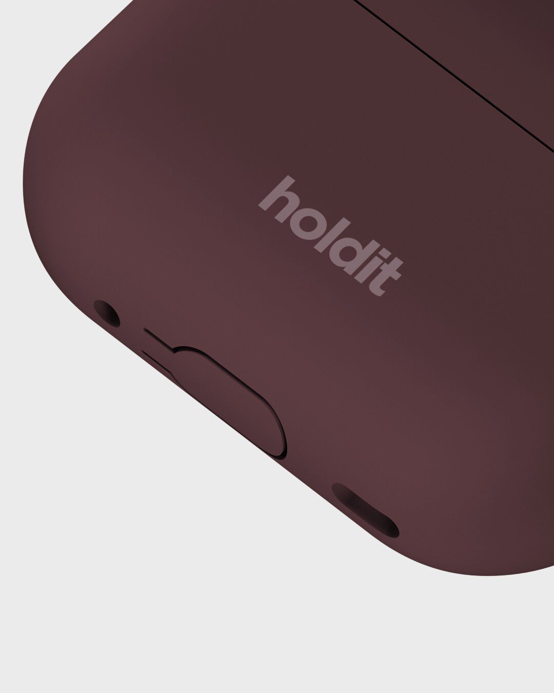 Silicone Case Solid AirPods Pro 1&2 Bordeaux