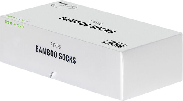 JBS in-shoe bamboo 7 pairs in a box