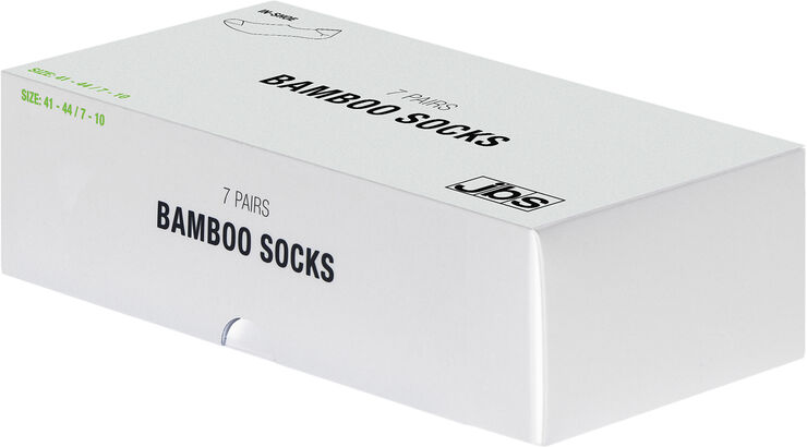 JBS in-shoe bamboo 7 pairs in a box