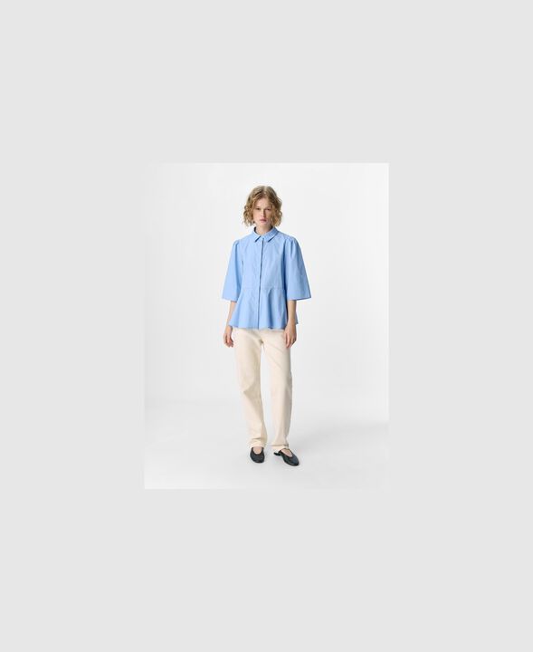 OBJKIRA PEPLUM 2/4 SHIRT E PA 25 DI