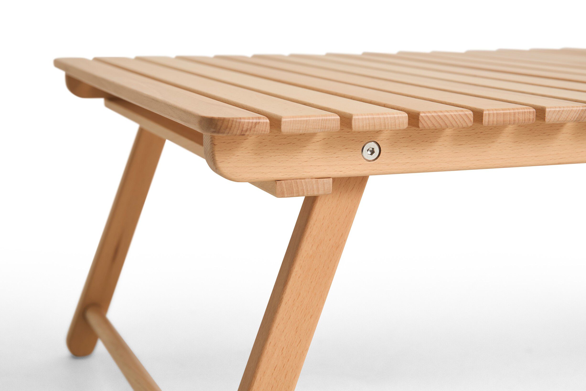 Outdoor Market Folding Table - Small - Natural