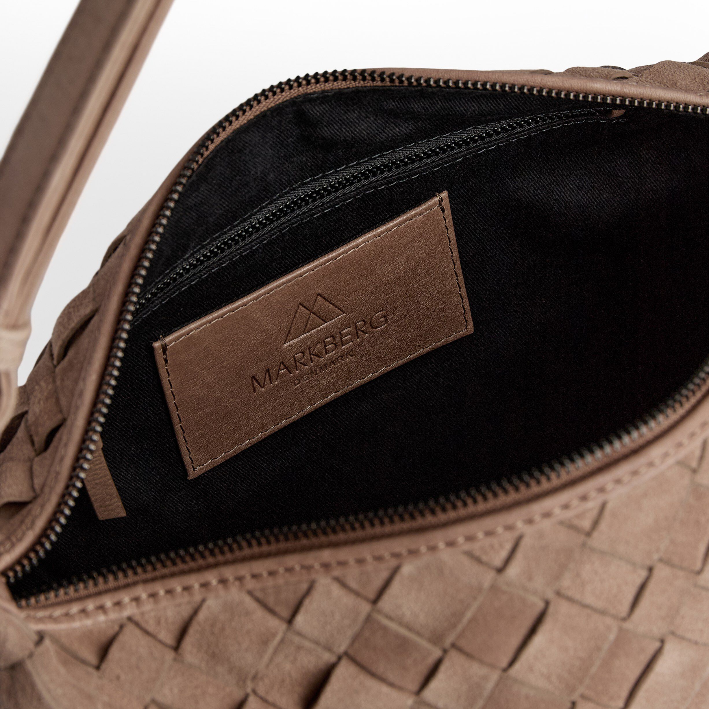 Musembg Bag, Suede Weave