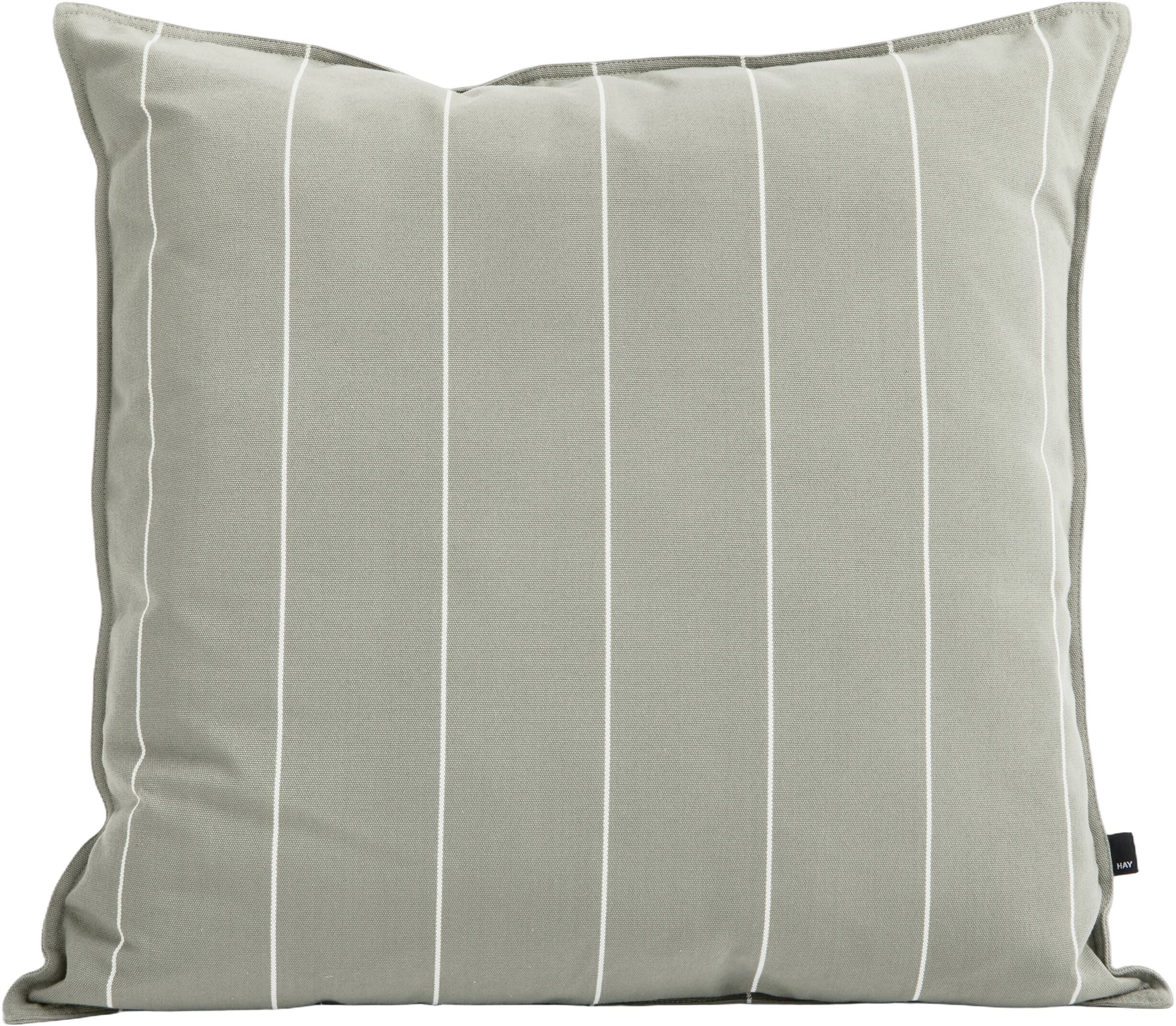 Terrazza Cushion-60 x 60-Grey narrow stripe