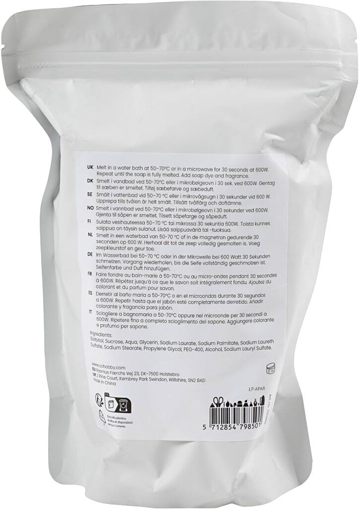 Klar S&aelig;bemasse