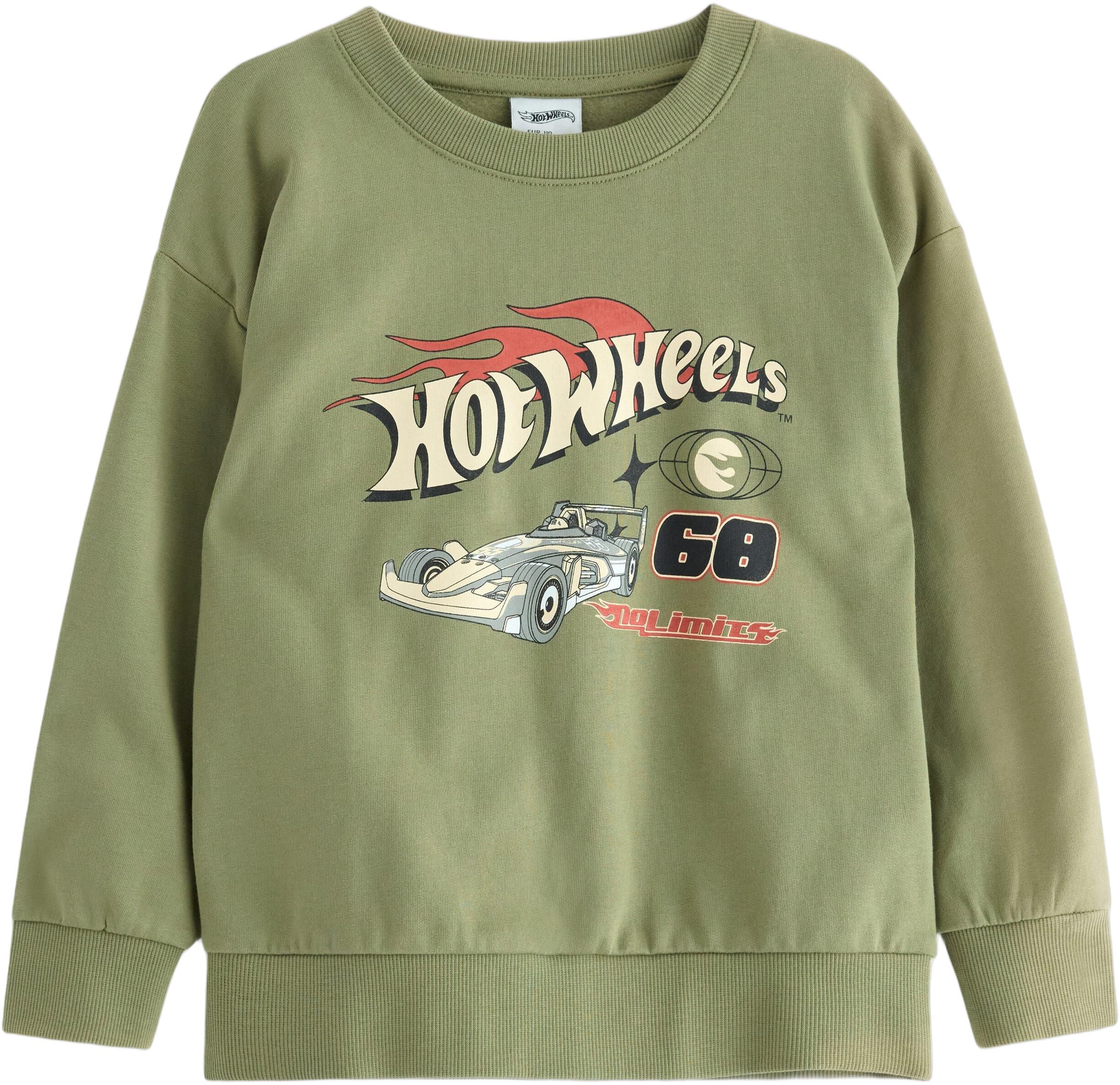 Comfy sweatshirt in cotton jersey w