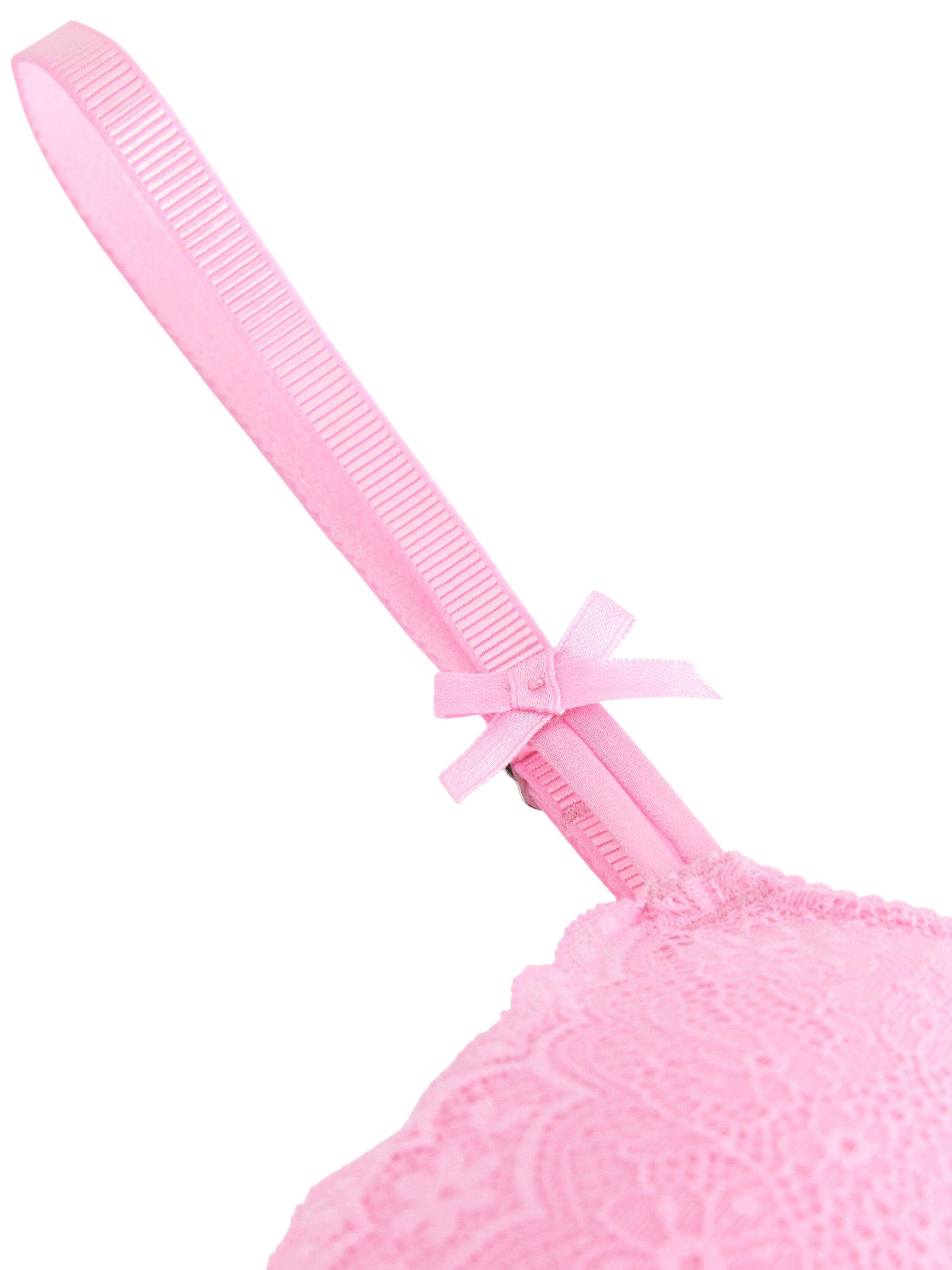 Lilja t-skjorte-BH med blonder