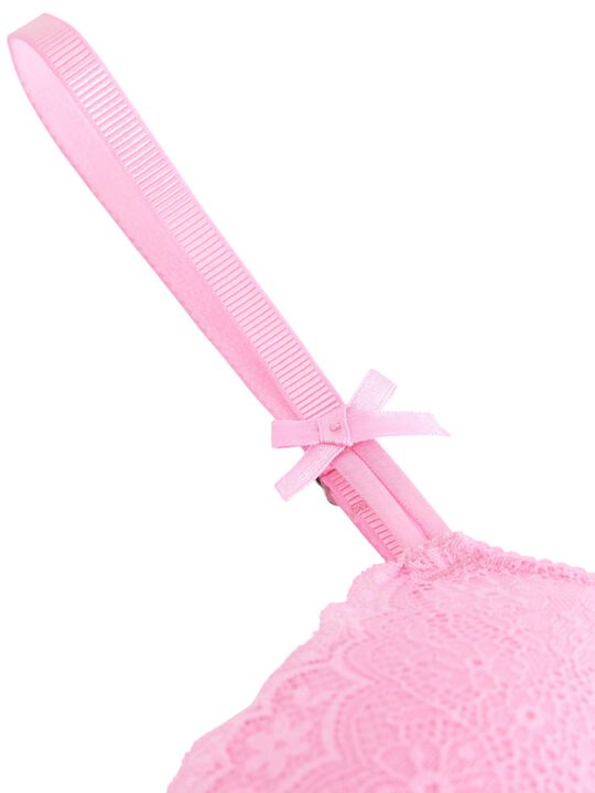 Lilja t-skjorte-BH med blonder