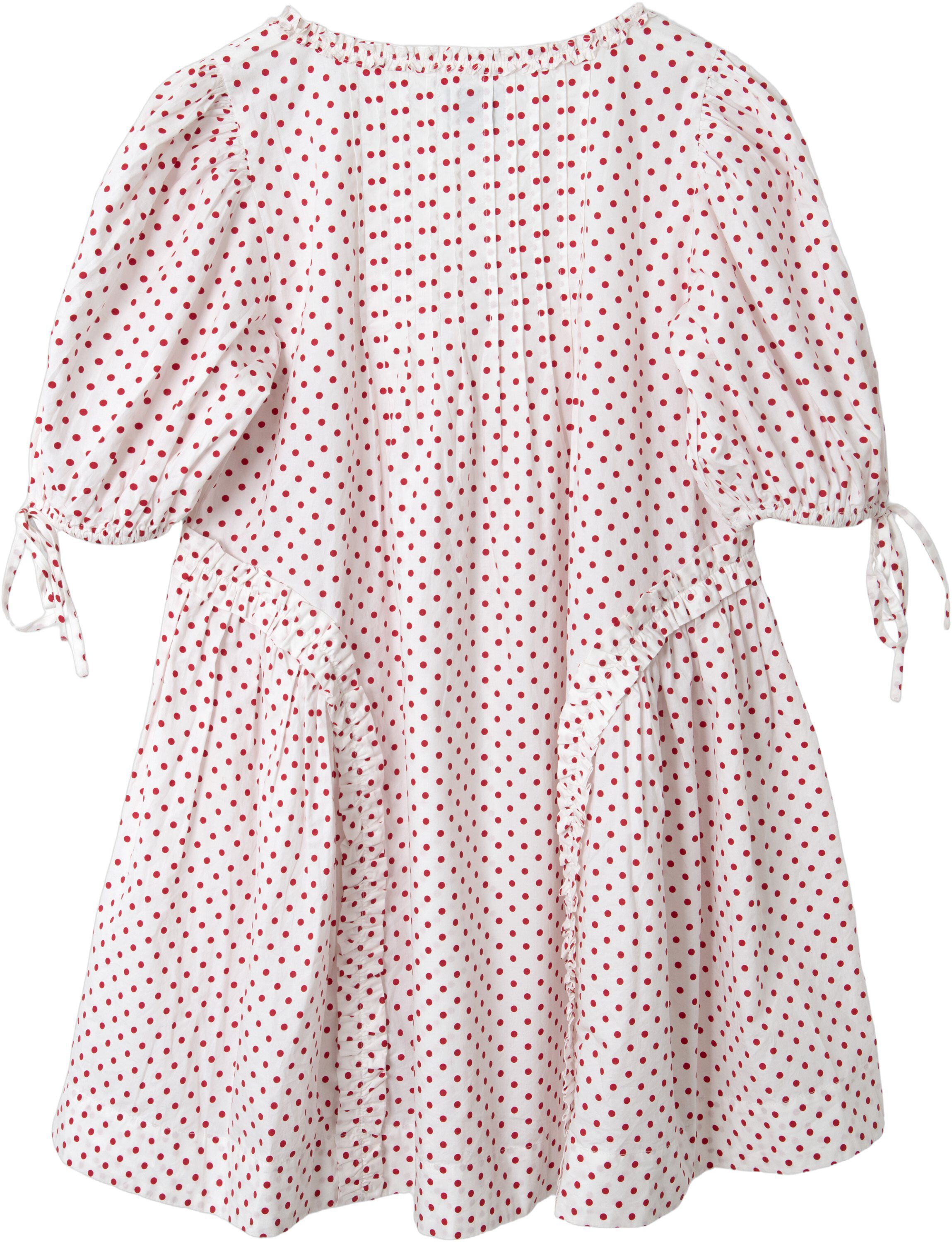 MERI MINI DRESS - RED SPOT