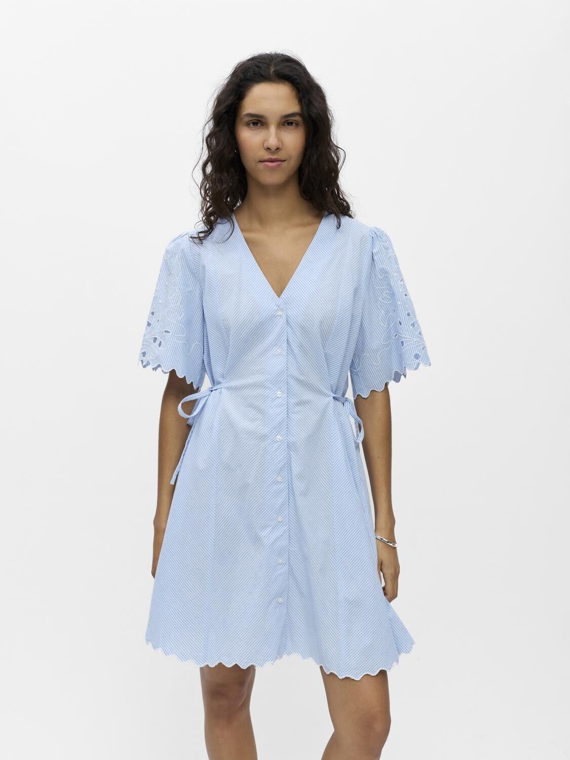Objberra S/S Re Short Shirt Dress 145