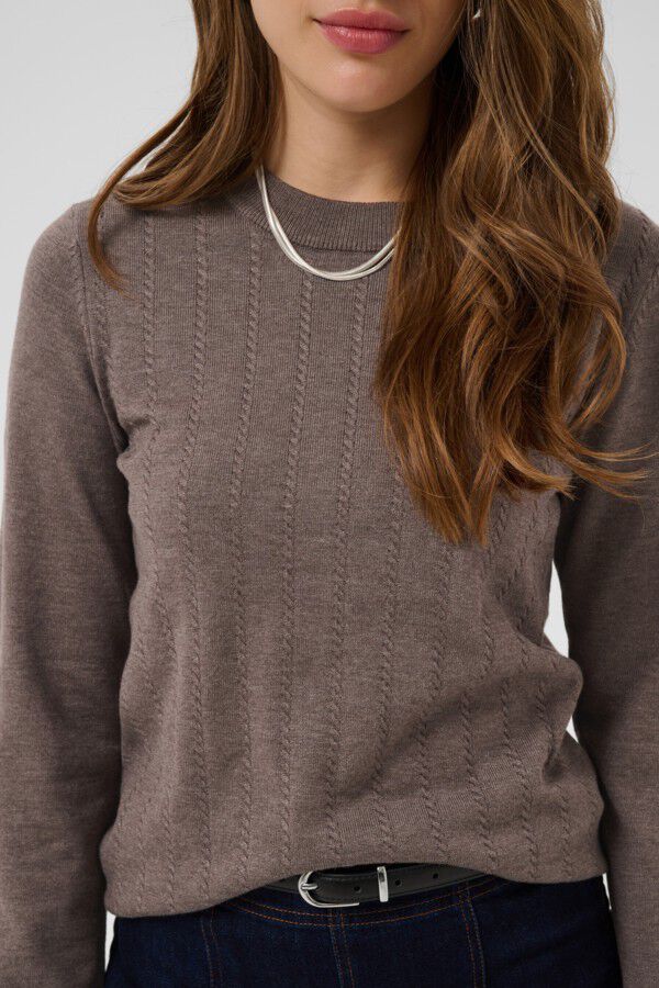 MilaSZ Thin Cabel LS Pullover