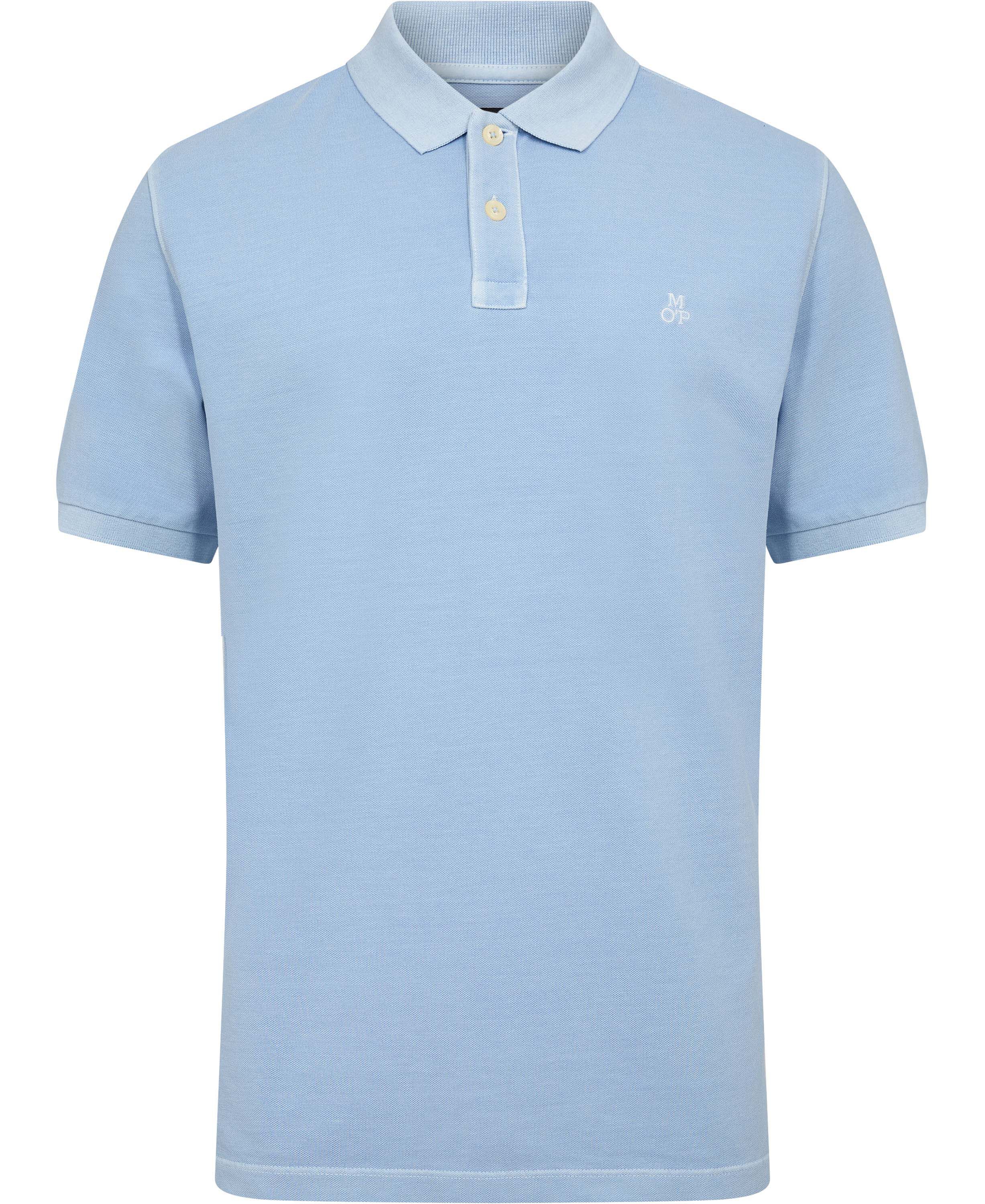 Poloshirt, short sleeve, rib detail