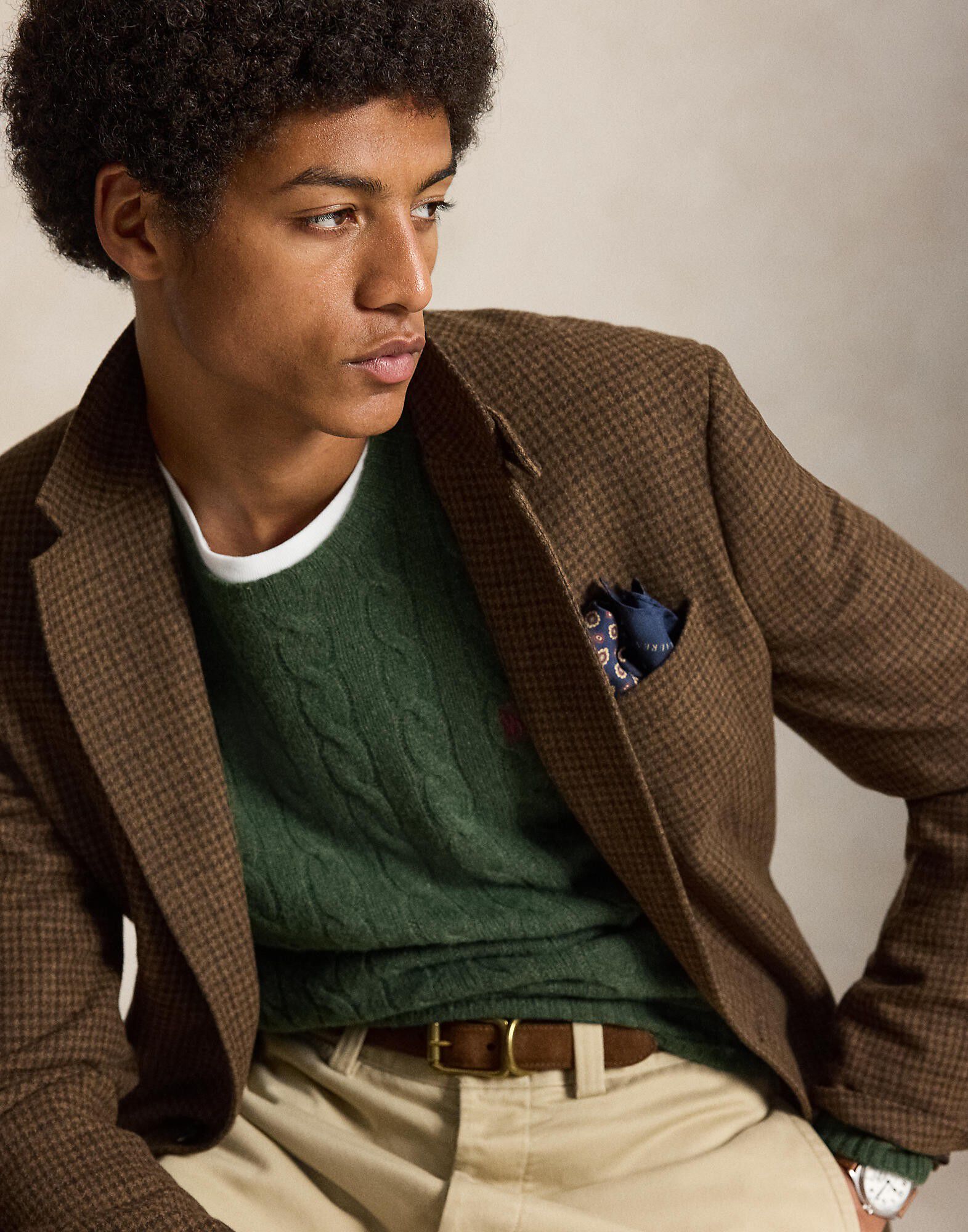 Cable-Knit Wool-Cashmere Sweater