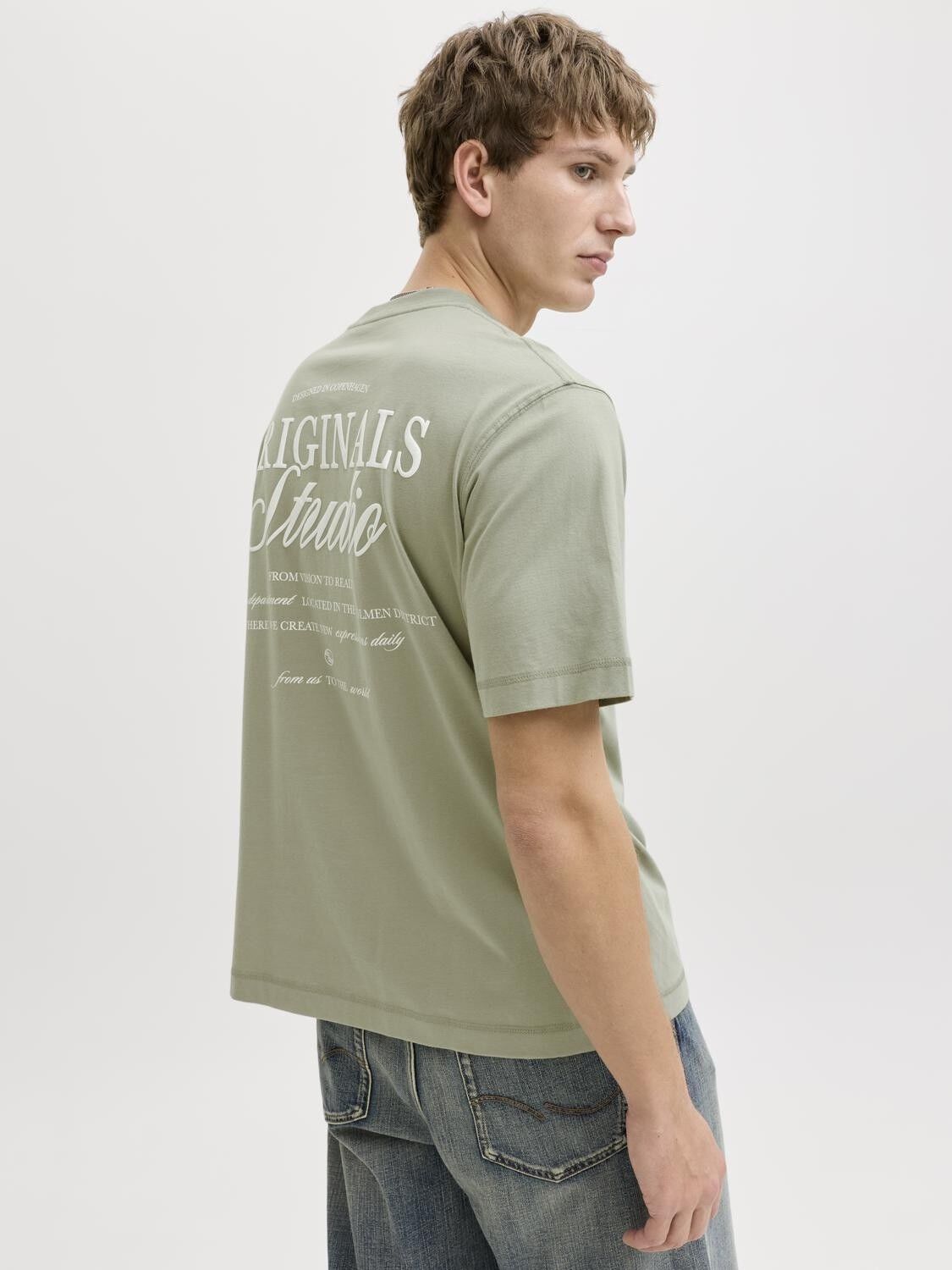 JORNORREBRO TYPO TEE SS CREW NECK N
