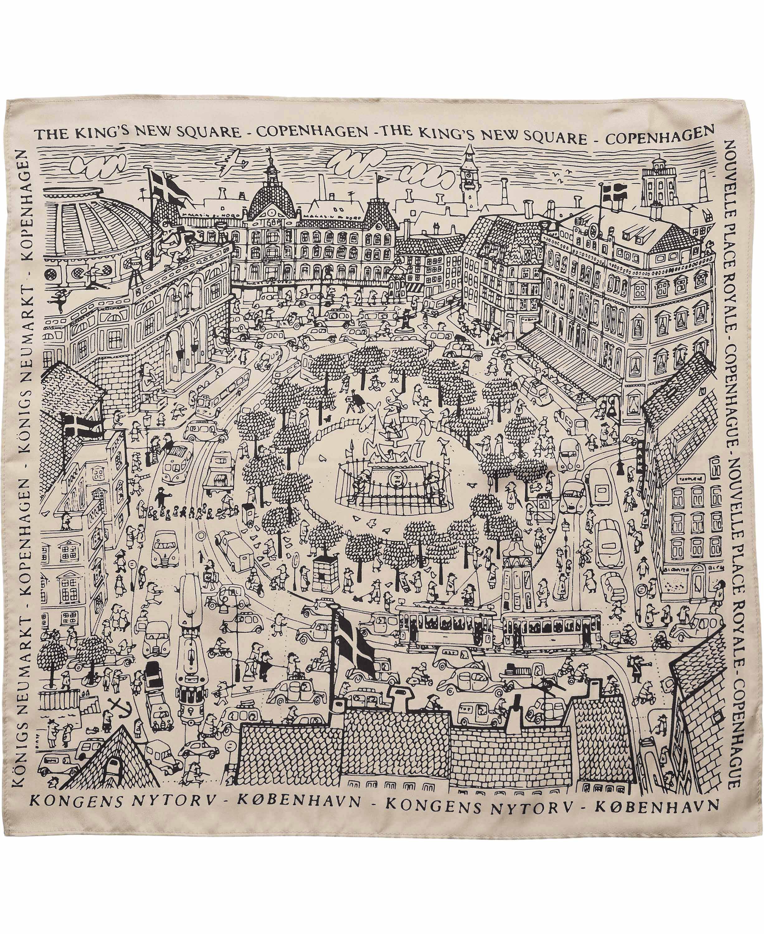 Magasin Iconic Scarf 53x53cm - 100% Silke