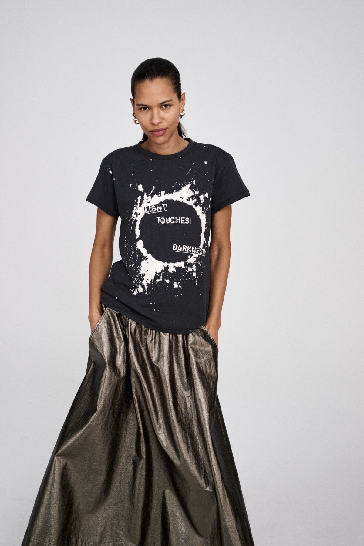 Eclipsed print t-shirt - Ambla