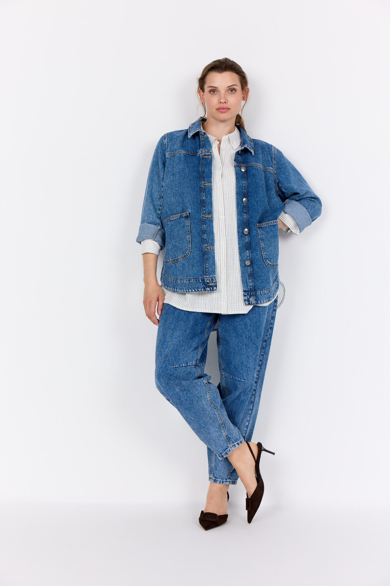 WA-CAIA 4 Skjorte Denim