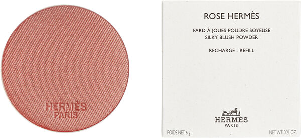 Rose Hermès, silky blush powder refill, Rose Cuivré