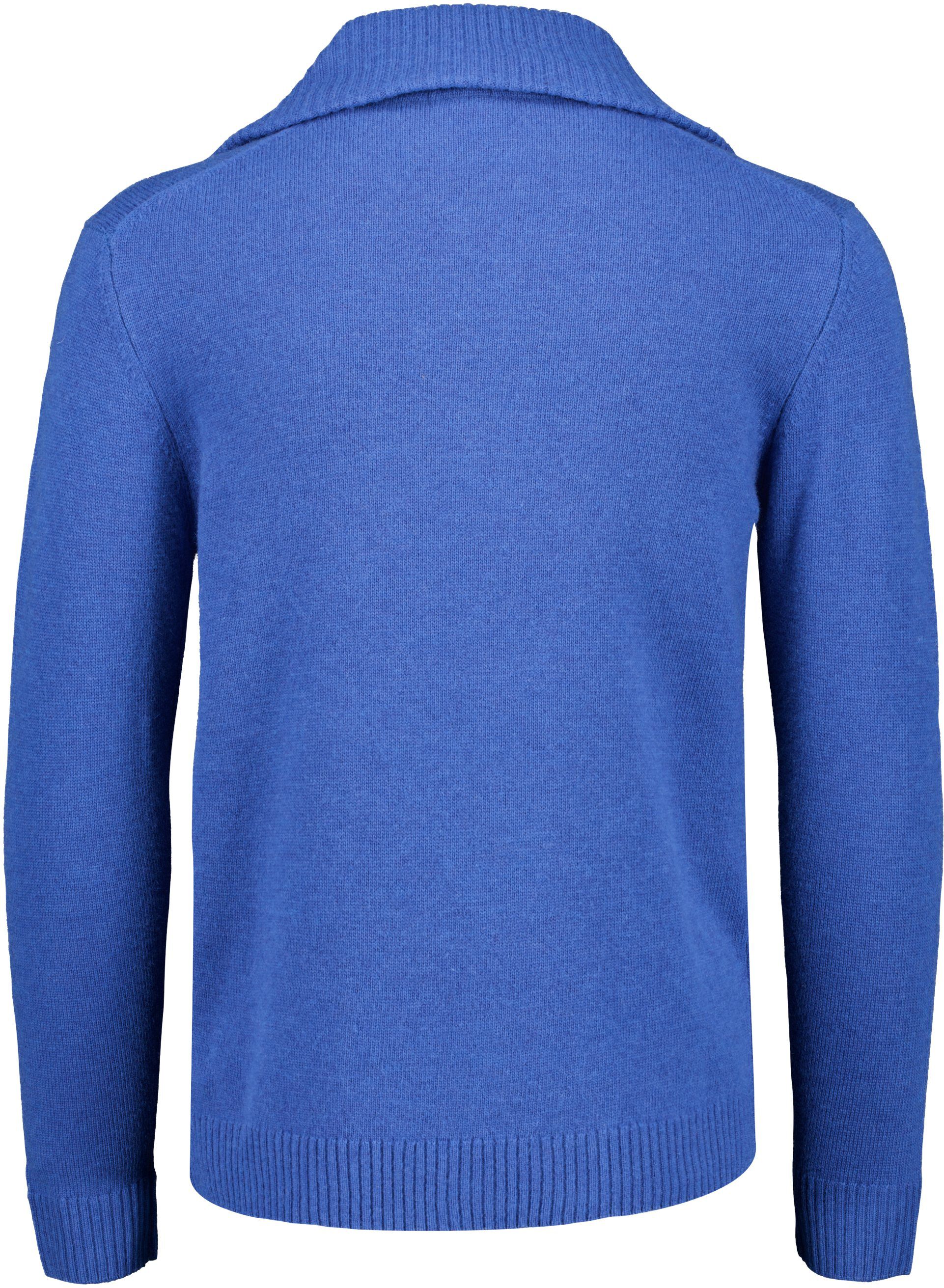 Lambswool half zip knit