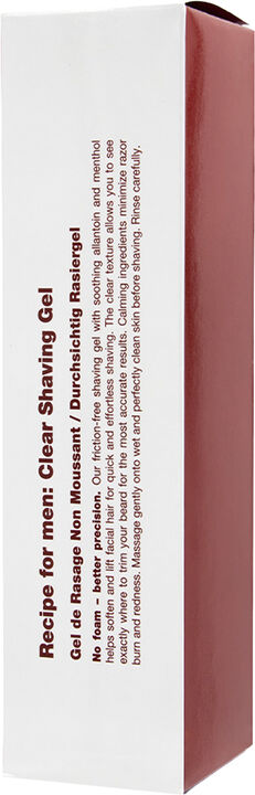 Clear Shaving Gel 100 ml.