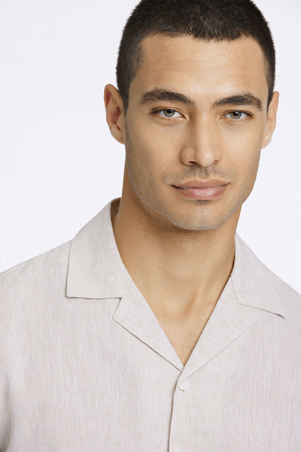 Casual linen blend resort S/S