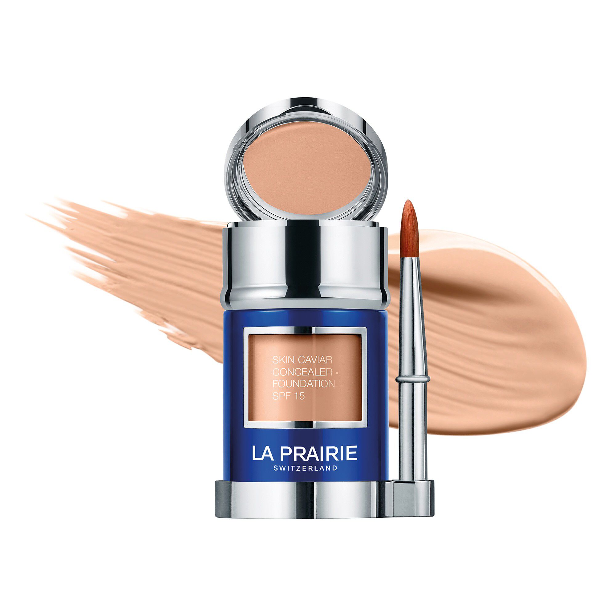 Foundation&Powder Peche creme skin caviar spf15 30 ml