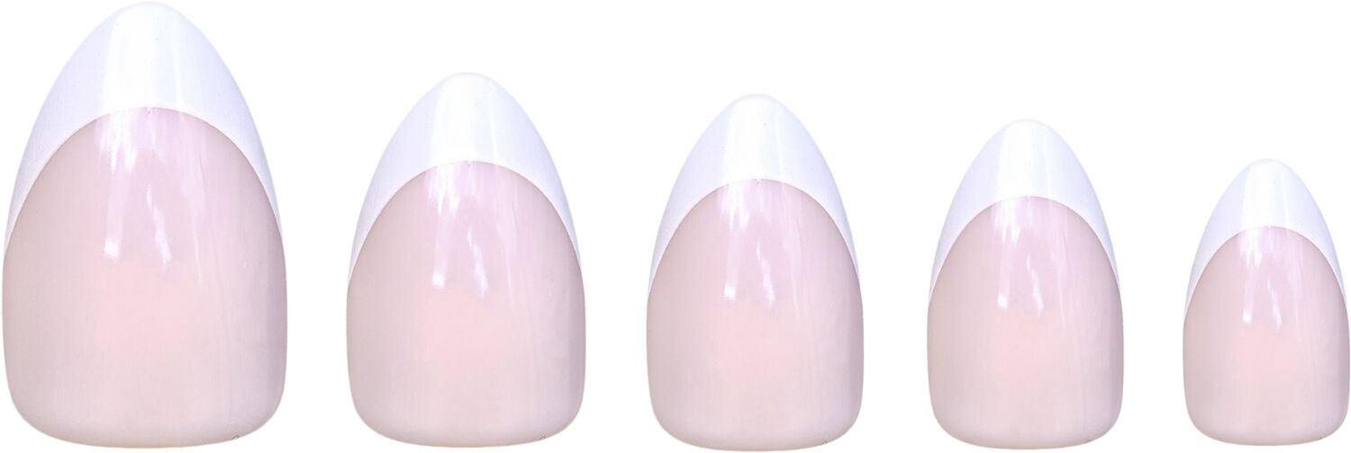 Classic French, Medium Almond - Instant Pro Press-on Manicure