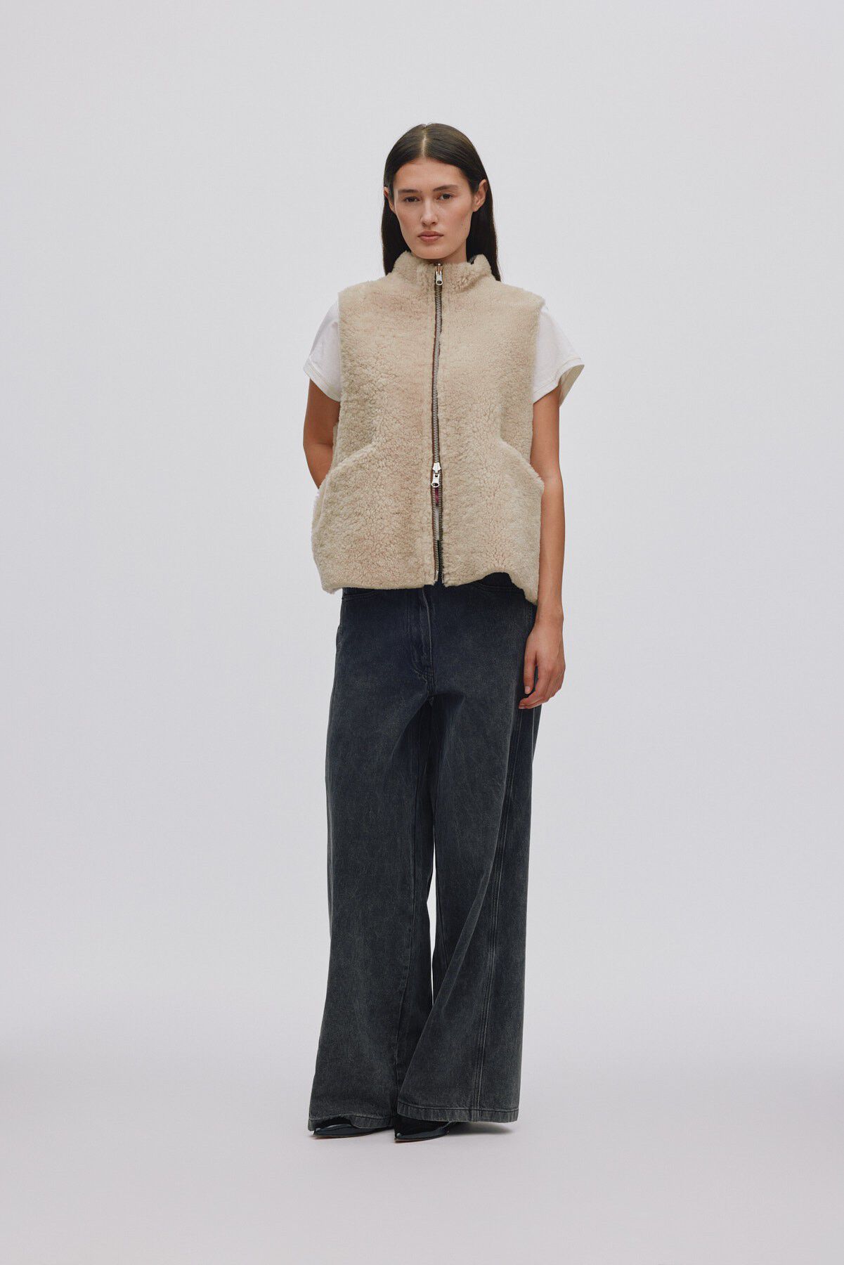 Shearling vest - Channe
